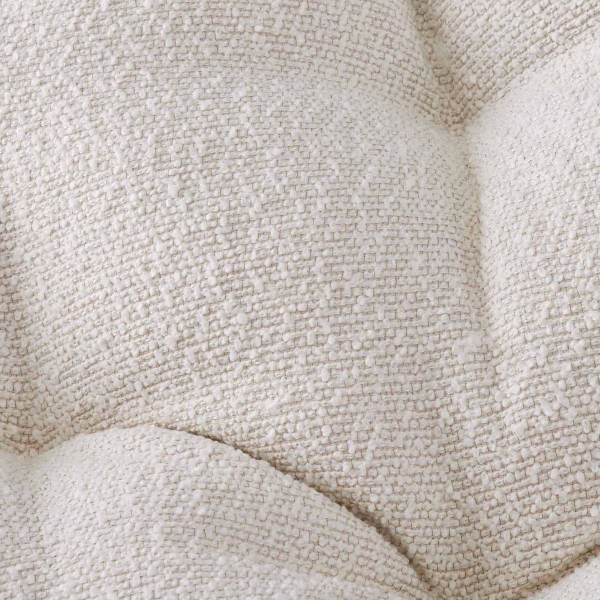 Better Homes & Gardens Double Papasan Accent Chair, Cream Boucle